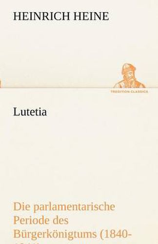 Cover image for Lutetia