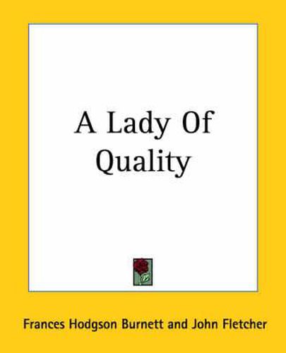 Cover image for A Lady Of Quality