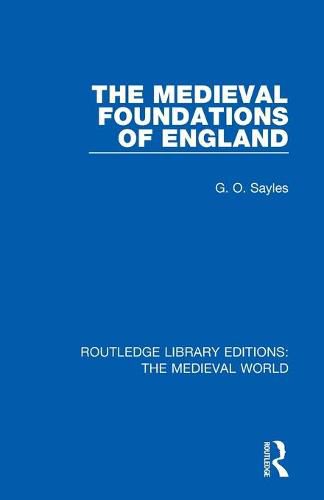 Cover image for The Medieval Foundations of England