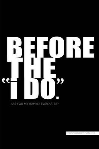 Cover image for Before the i DO