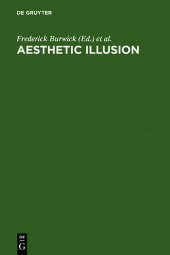Cover image for Aesthetic Illusion: Theoretical and Historical Approaches
