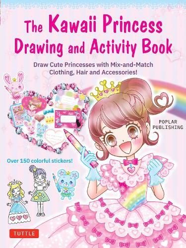 The Kawaii Princess Drawing and Activity Book