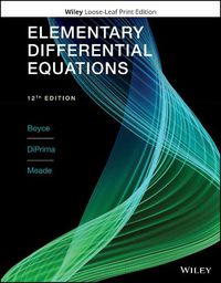 Cover image for Elementary Differential Equations