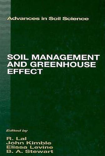 Cover image for Soil Management and Greenhouse Effect: Advances in Soil Science