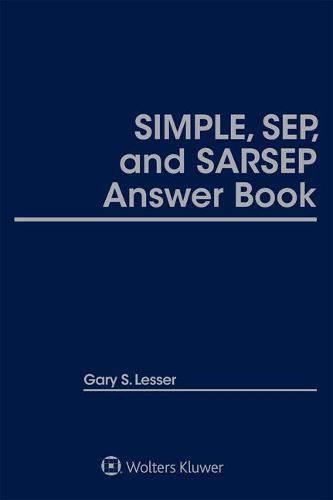 Cover image for Simple, Sep, and Sarsep Answer Book: 2021 Edition