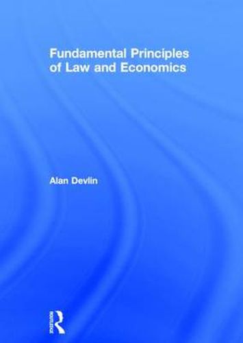 Cover image for Fundamental Principles of Law and Economics