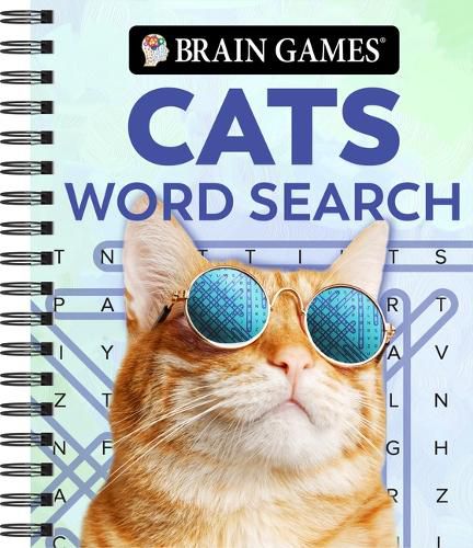 Cover image for Brain Games - Cats Word Search