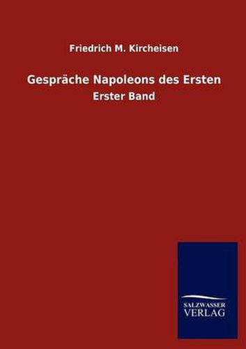 Cover image for Gesprache Napoleons des Ersten