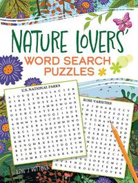 Cover image for Nature Lovers' Word Search Puzzles