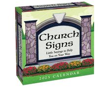 Cover image for Church Signs 2025 Day-to-Day Calendar