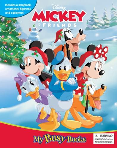 Cover image for Disney Mickey's Christmas My Busy Book