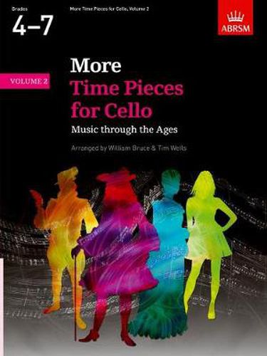 Cover image for Abrsm More Time Pieces for Cello, Volume 2: Music Through the Ages