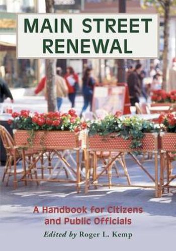 Cover image for Main Street Renewal: A Handbook for Citizens and Public Officials