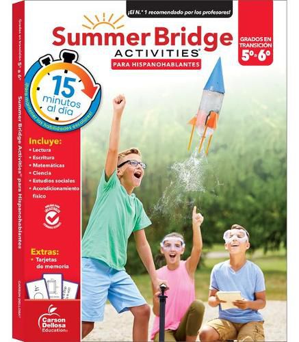 Cover image for Summer Bridge Activities Spanish 5-6, Grades 5 - 6