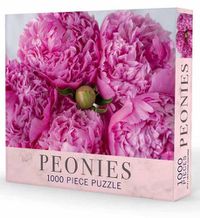 Cover image for Peonies 1000 Piece Jigsaw Puzzle