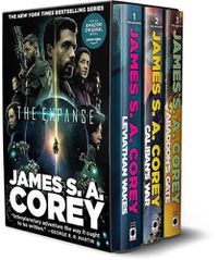 Cover image for The Expanse Hardcover Boxed Set: Leviathan Wakes, Caliban's War, Abaddon's Gate: Now a Prime Original Series