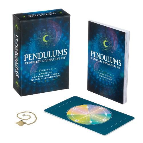 Cover image for Pendulums Complete Divination Kit: A Pendulum, 8 Divining Charts and a 128-Page Illustrated Book