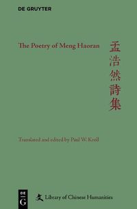 Cover image for The Poetry of Meng Haoran