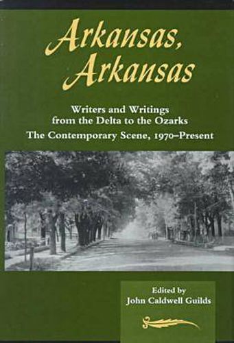 Cover image for Arkansas, Arkansas Volume 2: Writers and Writings from the Delta to the Ozarks,The Contemporary Scene, 1970-present