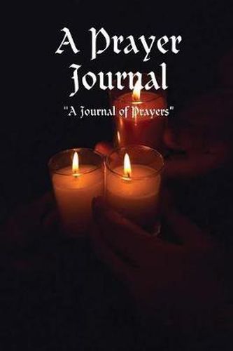 Cover image for A Prayer Journal