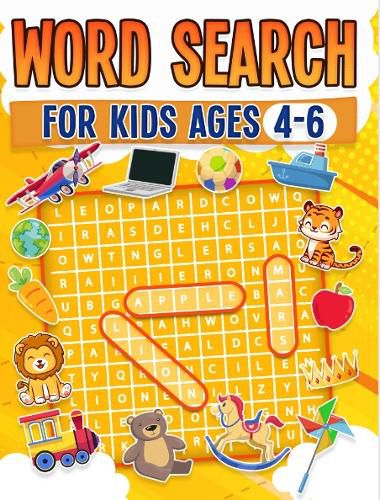 Word Search For Kids Ages 4-6 | 100 Fun Word Search Puzzles | Kids Activity Book | Large Print | Paperback: Search and Find to Improve Vocabulary | Word Search For Kids Ages 4-6 Years Old