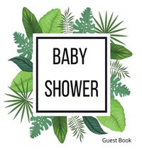 Cover image for Hardback cover Baby Shower Guest Book