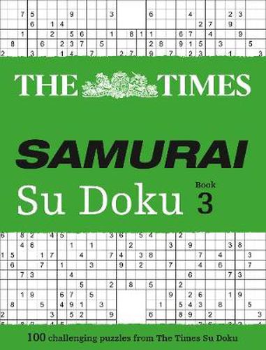 The Times Samurai Su Doku 3: 100 Challenging Puzzles from the Times