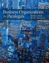 Cover image for Business Organizations for Paralegals