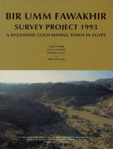 Cover image for Bir Umm Fawakhir Survey Project 1993: A Byzantine Gold-Mining Town in Egypt