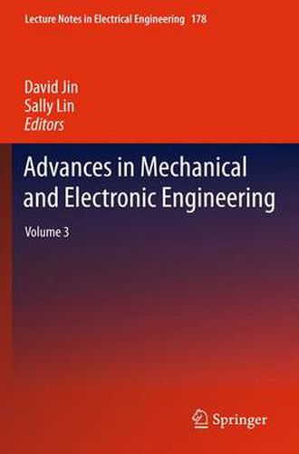 Cover image for Advances in Mechanical and Electronic Engineering: Volume 3