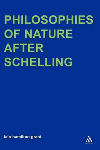 Cover image for Philosophies of Nature after Schelling