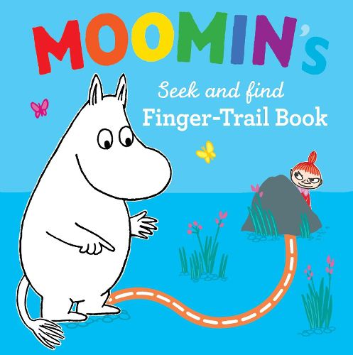 Cover image for Moomin's Seek and Find Finger-Trail book