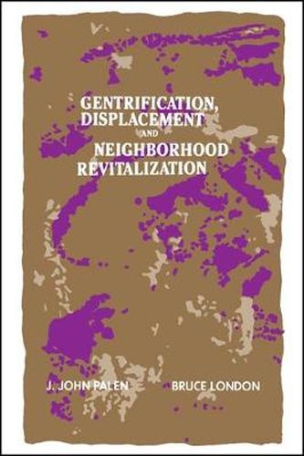 Cover image for Gentrification, Displacement, and Neighborhood Revitalization