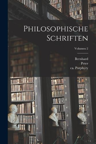 Cover image for Philosophische Schriften; Volumen 2