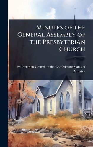 Cover image for Minutes of the General Assembly of the Presbyterian Church
