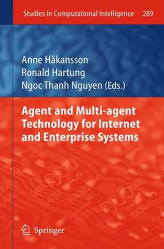 Cover image for Agent and Multi-agent Technology for Internet and Enterprise Systems