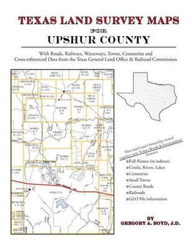 Texas Land Survey Maps for Upshur County