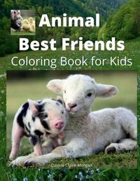 Cover image for Animal Best Friends Coloring Book for Kids vol.2