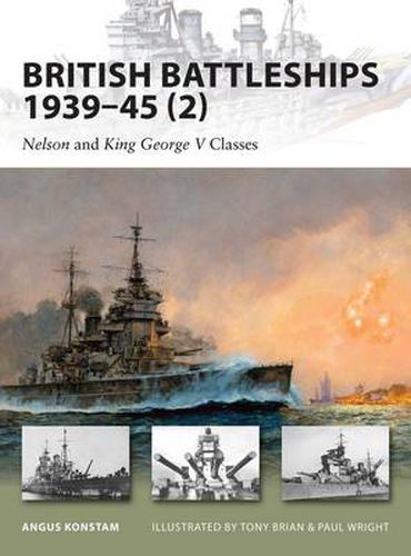 Cover image for British Battleships 1939-45 (2): Nelson and King George V Classes