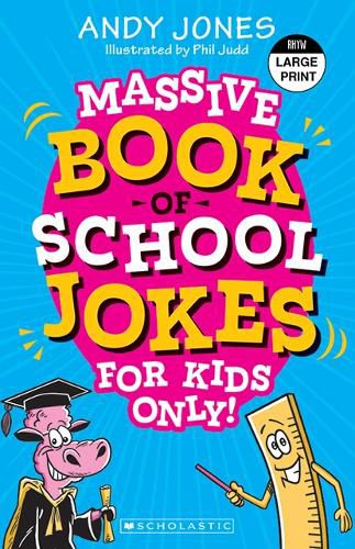 Cover image for Massive School Joke Book For Kids Only