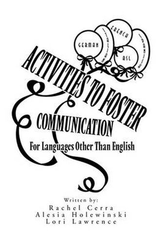 Cover image for Activities to Foster Communication