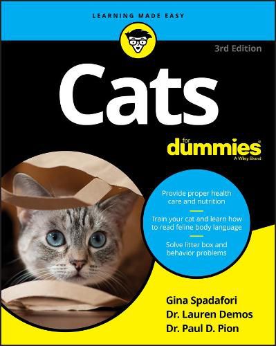 Cover image for Cats For Dummies, 3rd Edition