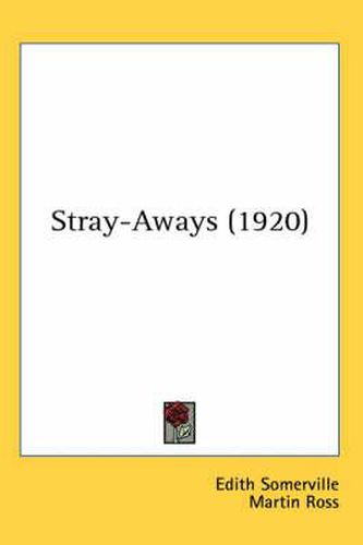 Cover image for Stray-Aways (1920)