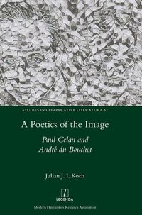 Cover image for A Poetics of the Image: Paul Celan and Andre du Bouchet