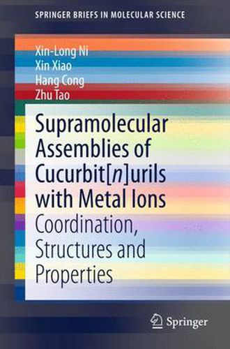 Cover image for Supramolecular Assemblies of Cucurbit[n]urils with Metal Ions: Coordination, Structures and Properties