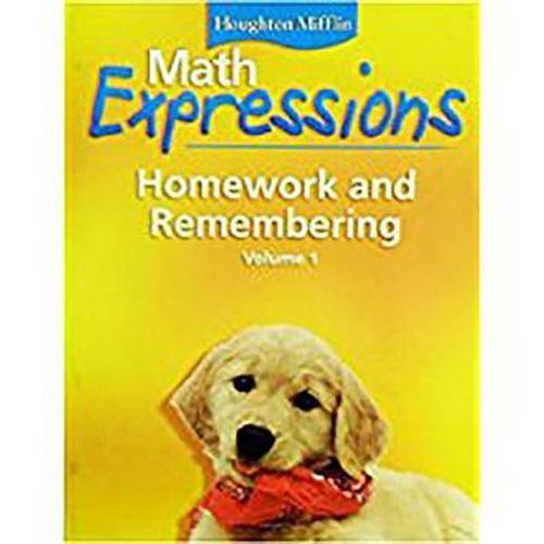 Cover image for Math Expressions: Hmewk&rembr Consm Lk V1