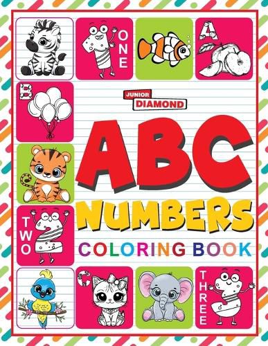 Cover image for ABC And Numbers Colouring Book