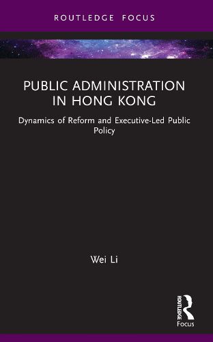 Cover image for Public Administration in Hong Kong