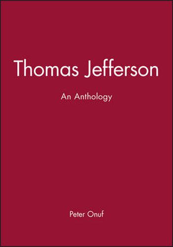 Cover image for Thomas Jefferson: An Anthology