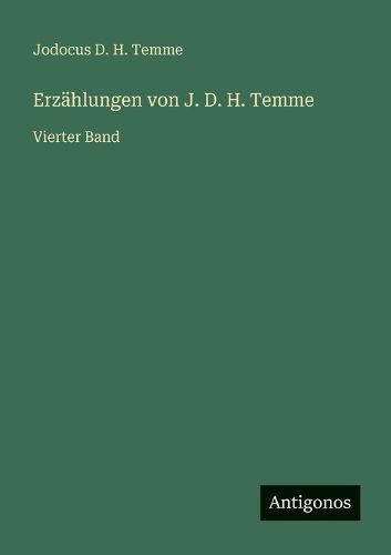 Cover image for Erzaehlungen von J. D. H. Temme